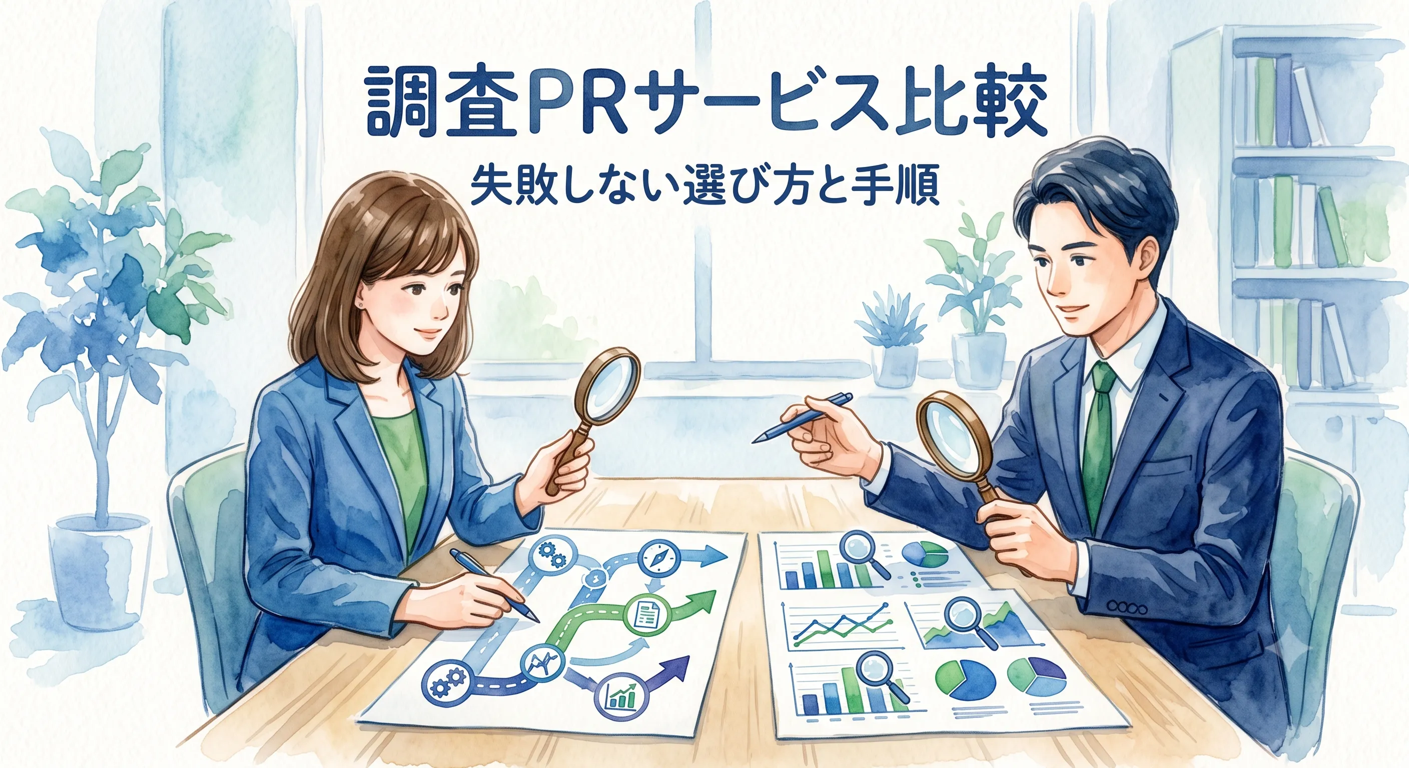 調査PRでおすすめのサービスはどこ？ 失敗しない選び方と実行フローをやさしく解説