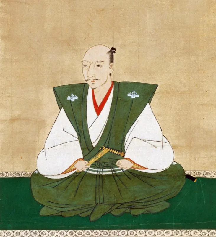 織田信長像（長興寺蔵・狩野元秀筆）／Wikimedia Commons・パブリックドメイン