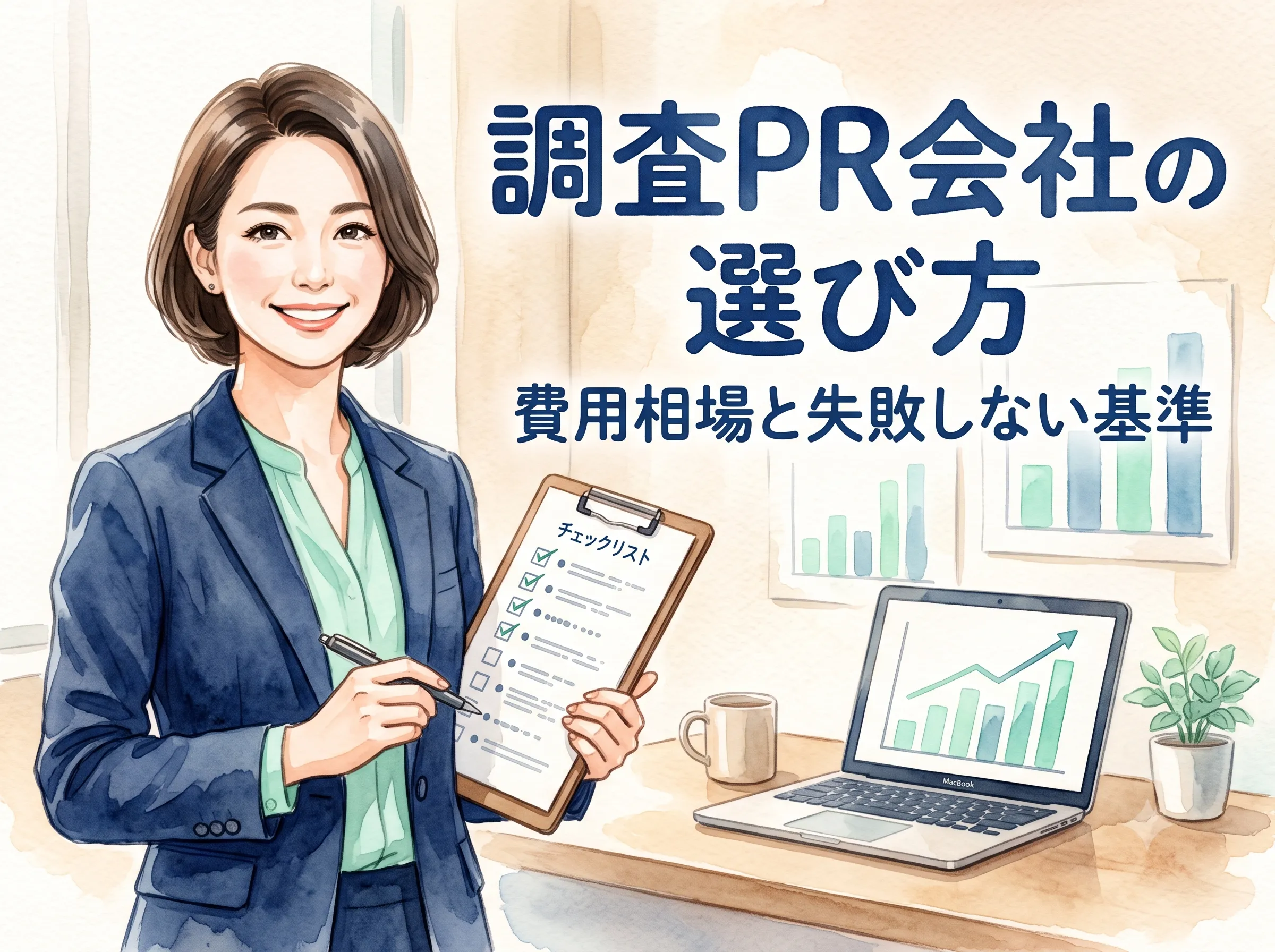 【2026年版】調査PR会社の費用と選び方：担当者112名が重視する7つの基準