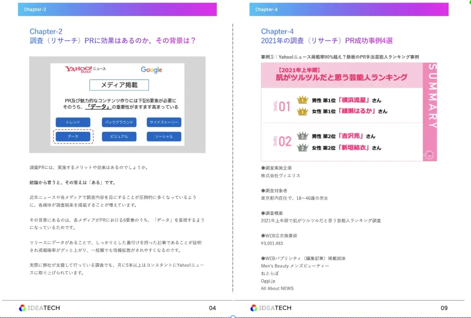 【広報・マーケティングご担当者様向け】プロのPRコンサルタントが教える、戦略PR手法『調査PR』パーフェクトガイドを無料公開！〜2021年のPR成功事例4選付きで、「調査PR」の方法論や実施方法などをわかりやすく解説〜