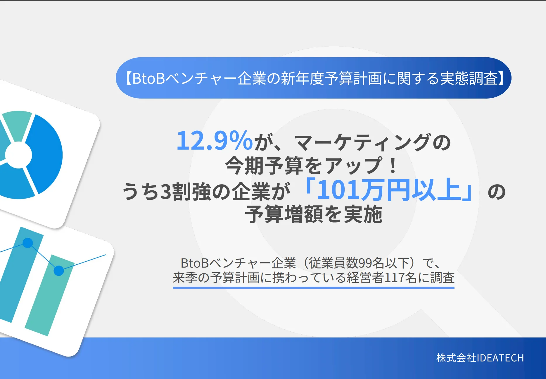 調査｜新年度の予算計画に関する実態調査